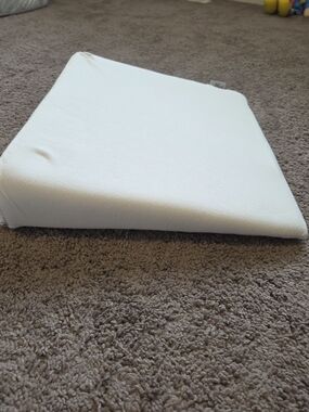Babymatex White Infant Positioning Wedge Cushion Pillow Reflux Support Baby